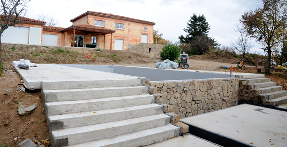 Villa avec piscine à débordement Villa avec piscine à débordement